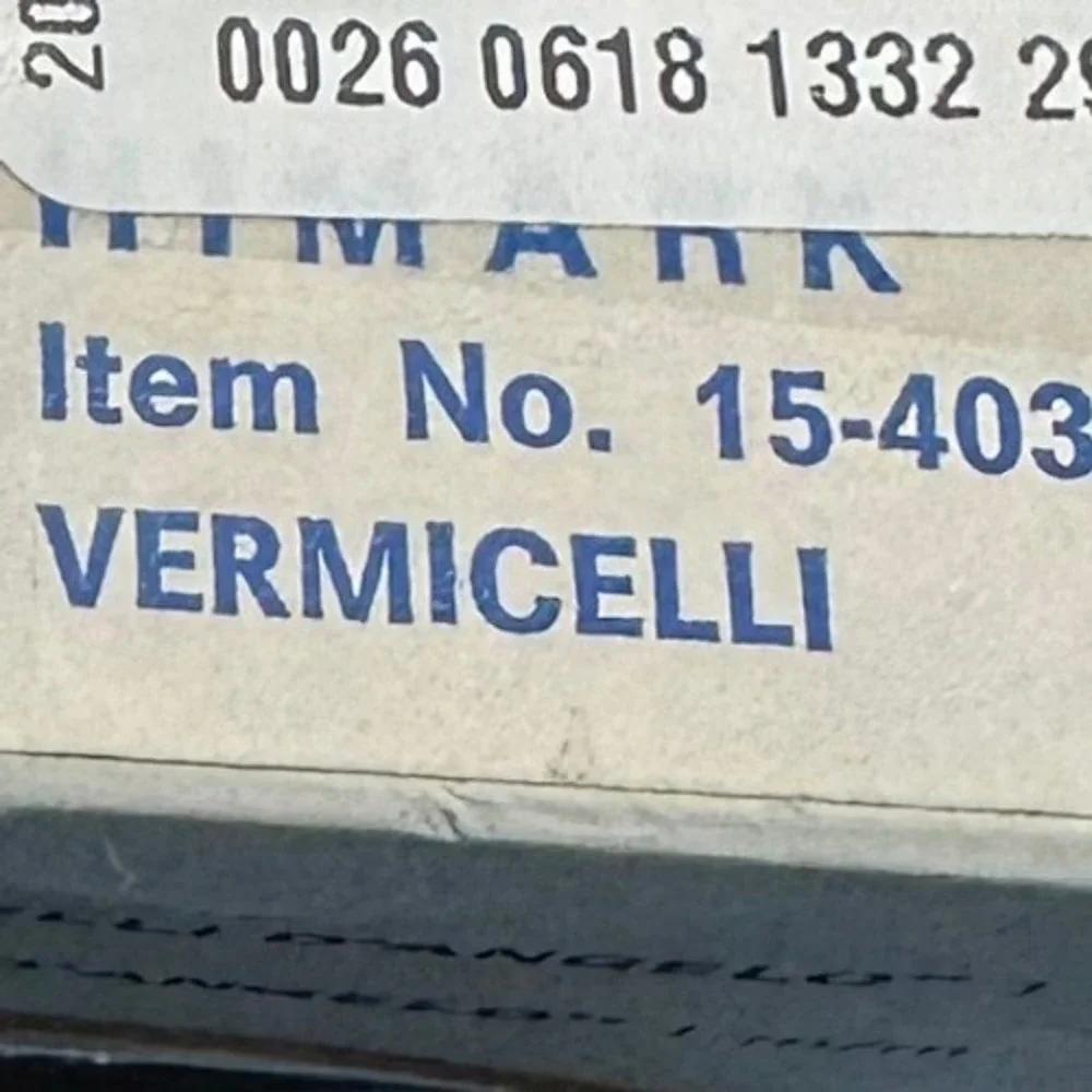 Marcato Pasta Machine Vermicelli Attachment Capelli d'Angelo 1mm Made in Italy